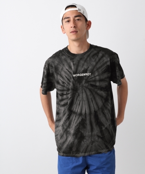 RAGEBLUE（レイジブルー）の「タイダイプリントTシャツ/810459（Tシャツ/カットソー・メンズ・ブラック/ネイビー/その他・LARGE/MEDIUM）」の2枚目の写真