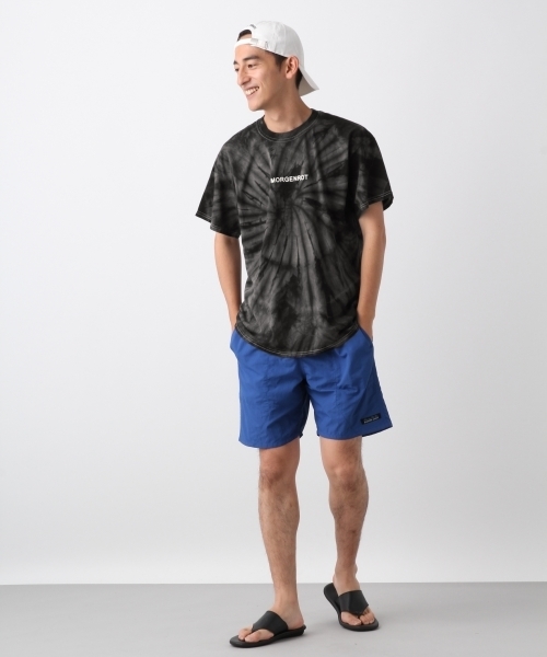 RAGEBLUE（レイジブルー）の「タイダイプリントTシャツ/810459（Tシャツ/カットソー・メンズ・ブラック/ネイビー/その他・LARGE/MEDIUM）」の5枚目の写真