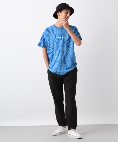 RAGEBLUE（レイジブルー）の「タイダイプリントTシャツ/810459（Tシャツ/カットソー・メンズ・ブラック/ネイビー/その他・LARGE/MEDIUM）」の6枚目の写真