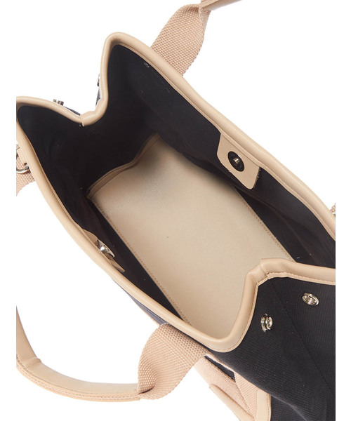 Edit Sheen(エディットシーン)の「A4キャンバストート(トートバッグ・レディース・ホワイト×ブラック/ブラック×ブラック/ホワイト系その他/ブラック系その他・FREE)」の9枚目の写真