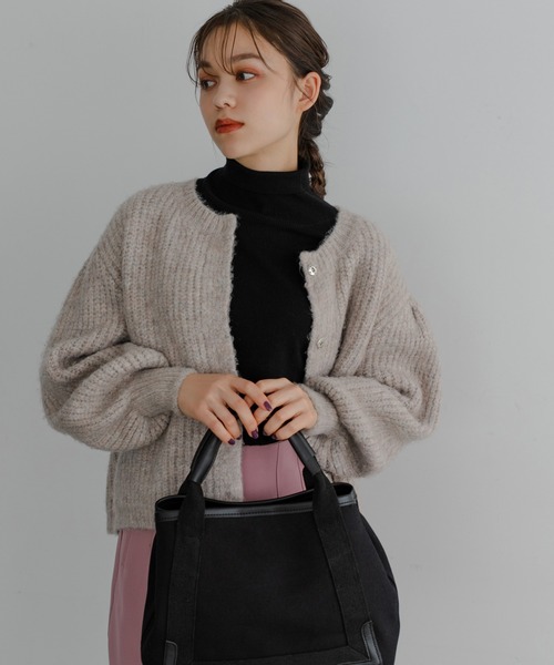 Edit Sheen(エディットシーン)の「A4キャンバストート(トートバッグ・レディース・ホワイト×ブラック/ブラック×ブラック/ホワイト系その他/ブラック系その他・FREE)」の16枚目の写真