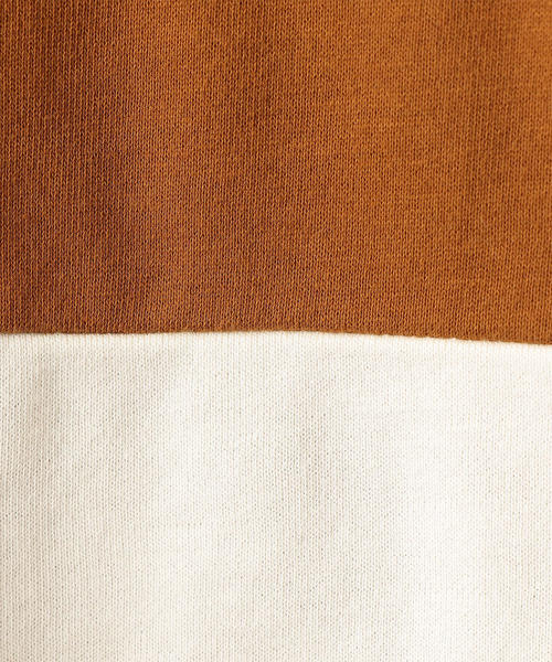 green label relaxing(グリーンレーベルリラクシング)の「キリカエボーダープルオーバー(Tシャツ/カットソー・キッズ・ブラック/ブラウン・135/105/115/125/95)」の8枚目の写真