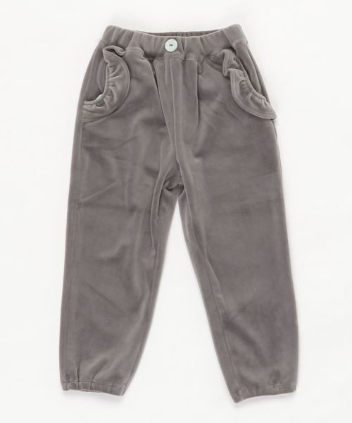 RAGMART（ラグマート）の「ストレッチベロアパンツ（その他パンツ・キッズ・ネイビー/グレー・100cm/110cm/120cm/130cm）」の4枚目の写真