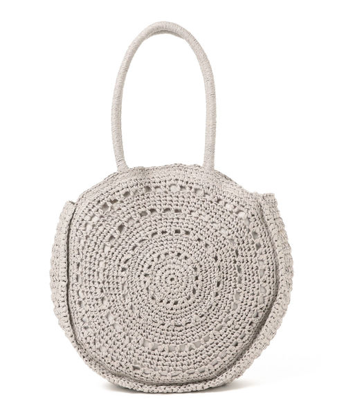 B:MING by BEAMS（ビーミングバイビームス）の「B:MING by BEAMS / サークル カゴバッグ 19SS（かごバッグ・レディース・ベージュ/グレー・ONE SIZE）」の13枚目の写真