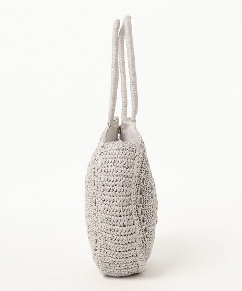 B:MING by BEAMS（ビーミングバイビームス）の「B:MING by BEAMS / サークル カゴバッグ 19SS（かごバッグ・レディース・ベージュ/グレー・ONE SIZE）」の14枚目の写真