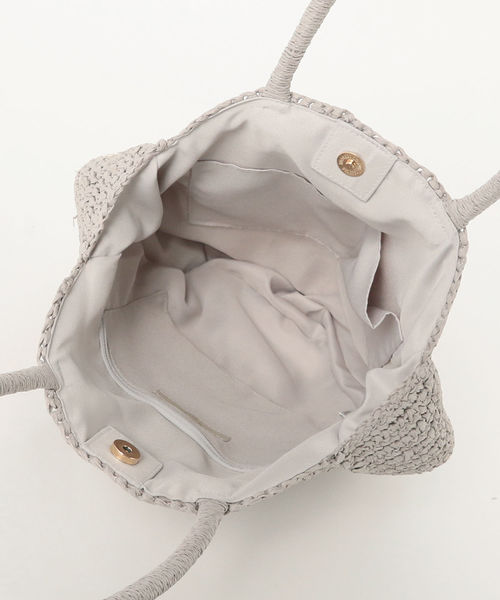 B:MING by BEAMS（ビーミングバイビームス）の「B:MING by BEAMS / サークル カゴバッグ 19SS（かごバッグ・レディース・ベージュ/グレー・ONE SIZE）」の19枚目の写真