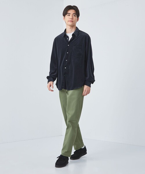 green label relaxing（グリーンレーベルリラクシング）の「【別注/WEB限定】＜3/2 WORKS＞GLR チノパンツ -ストレッチ-（チノパンツ・メンズ・ブラック/ベージュ/ネイビー/グレー/オリーブ/ケリーグリーン/オフホワイト・S/M/L/XL/XS）」の15枚目の写真
