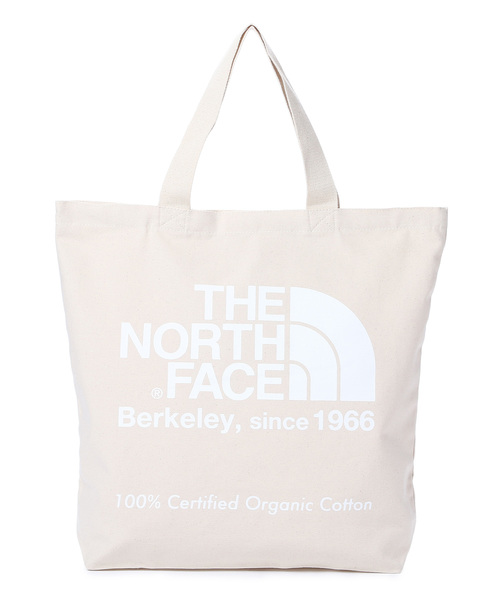 THE NORTH FACE(ザノースフェイス)の「オーガニックコットントート TNF Organic Cotton Tote NM81908(トートバッグ・メンズ・ブラック/グリーン/ホワイト/レッド/ブルー・FREE)」の2枚目の写真