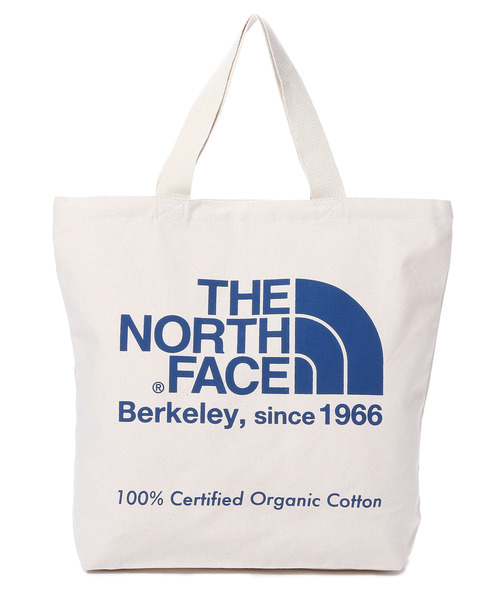 THE NORTH FACE(ザノースフェイス)の「オーガニックコットントート TNF Organic Cotton Tote NM81908(トートバッグ・メンズ・ブラック/グリーン/ホワイト/レッド/ブルー・FREE)」の5枚目の写真
