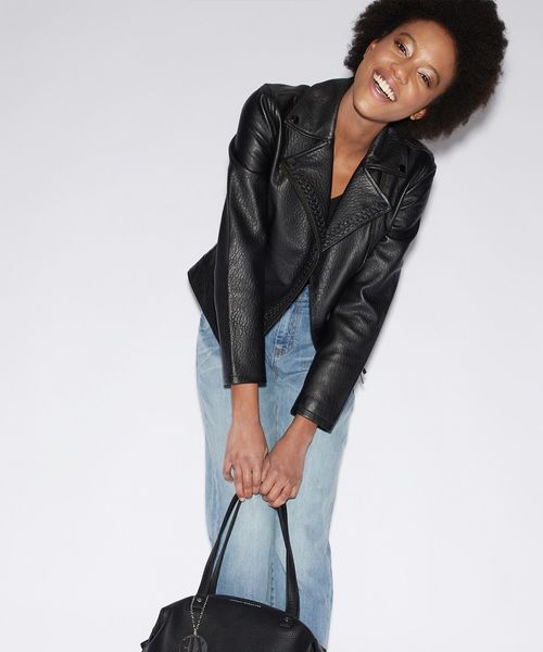 セール】【A|Xアルマーニ エクスチェンジ】ラムレザー ライダース