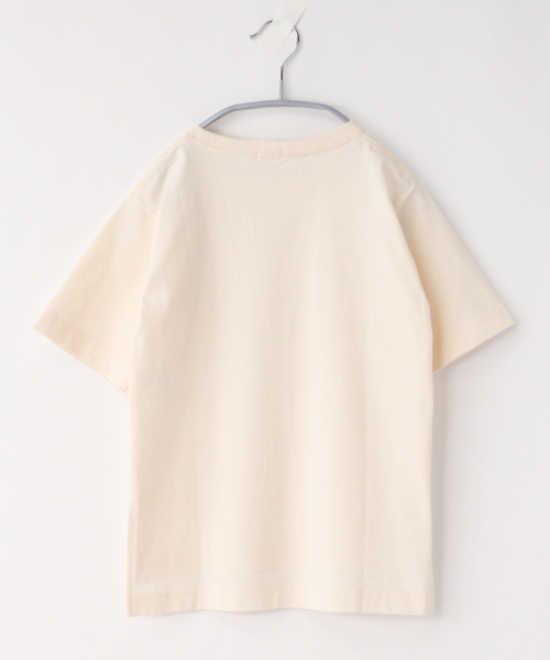 LOWRYS FARM（ローリーズファーム）の「ＵＳＡチュニックＴ　830611（Tシャツ/カットソー・キッズ・ブラック/ブラウン/オフホワイト/カーキ/チャコールグレー・110cm/100cm/120cm/100/110/120）」の8枚目の写真