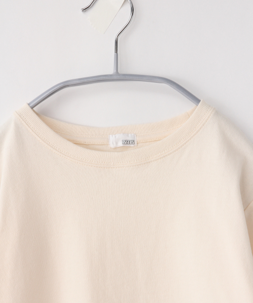 LOWRYS FARM（ローリーズファーム）の「ＵＳＡチュニックＴ　830611（Tシャツ/カットソー・キッズ・ブラック/ブラウン/オフホワイト/カーキ/チャコールグレー・110cm/100cm/120cm/100/110/120）」の9枚目の写真