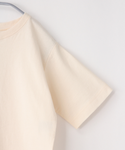 LOWRYS FARM（ローリーズファーム）の「ＵＳＡチュニックＴ　830611（Tシャツ/カットソー・キッズ・ブラック/ブラウン/オフホワイト/カーキ/チャコールグレー・110cm/100cm/120cm/100/110/120）」の11枚目の写真