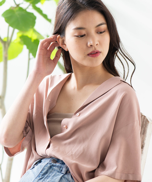 WEGO（ウィゴー）の「WEGO/リブブラトップ（チューブトップ・レディース・ブラック/ホワイト/ピンク/ベージュ・MEDIUM/LARGE/SMALL）」の4枚目の写真