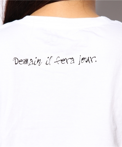 Ray BEAMS（レイビームス）の「MDS / "TO BEACH" TEE（Tシャツ/カットソー・レディース・ホワイト・ONE SIZE）」の9枚目の写真