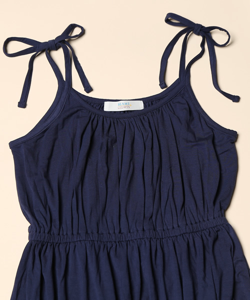BEAMS LIGHTS Women's（ビームスライツ ウィメンズ）の「BEAMS LIGHTS / バンブーベア マキシワンピース（ワンピース・レディース・ブラック/ネイビー・ONE SIZE）」の4枚目の写真