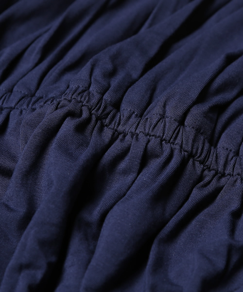 BEAMS LIGHTS Women's（ビームスライツ ウィメンズ）の「BEAMS LIGHTS / バンブーベア マキシワンピース（ワンピース・レディース・ブラック/ネイビー・ONE SIZE）」の5枚目の写真