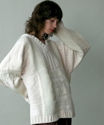 MAISON SPECIAL | モヘアモールケーブルビッグニット【MAISON SPECIAL/メゾンスペシャル】(ニット/セーター)