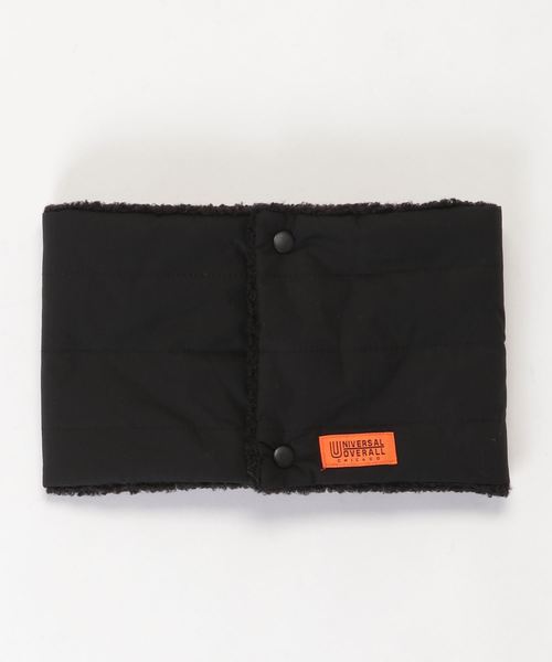 UNIVERSAL OVERALL(ユニバーサルオーバーオール)の「【UNIVERSALOVERALL/ユニバーサルオーバーオール】リップボアネックウォーマー モコモコ(ネックウォーマー/スヌード・メンズ・ブラック/ベージュ/カーキ・FREE)」の2枚目の写真