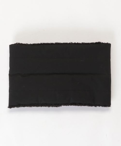 UNIVERSAL OVERALL(ユニバーサルオーバーオール)の「【UNIVERSALOVERALL/ユニバーサルオーバーオール】リップボアネックウォーマー モコモコ(ネックウォーマー/スヌード・メンズ・ブラック/ベージュ/カーキ・FREE)」の4枚目の写真