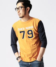 BEAMS | CHESWICK×BEAMS / 別注 7分袖 ベースボール TEE 14A/W(Tシャツ/カットソー)