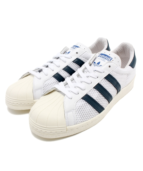 adidas Originals(アディダスオリジナルス)の「アディダス オリジナルス adidas Originals SS80S(スニーカー・メンズ・ブラック/ブルー/ホワイト・26.5cm/27cm/27.5cm/28cm)」の2枚目の写真