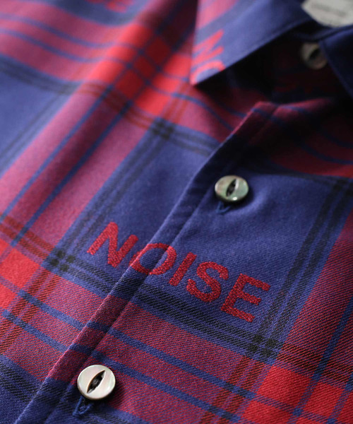 SHAREEF（シャリーフ）の「NOISE CHECK L/S SHIRTS（シャツ/ブラウス