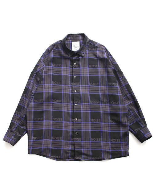 SHAREEF（シャリーフ）の「NOISE CHECK L/S SHIRTS（シャツ/ブラウス