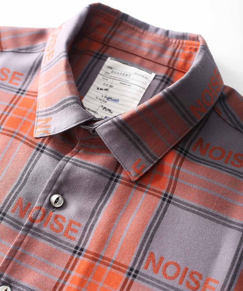 SHAREEF（シャリーフ）の「NOISE CHECK L/S SHIRTS（シャツ/ブラウス