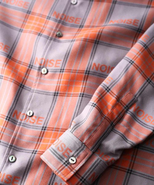 SHAREEF（シャリーフ）の「NOISE CHECK L/S SHIRTS（シャツ/ブラウス