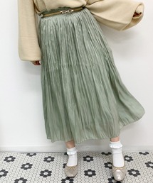 apres jour | キラキラクリンクルスカート【ZOZOTOWN限定アイテム】(スカート)