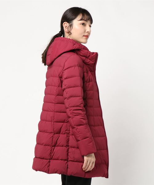 miniyu(ミニュウ)の「ストレッチダウンコート(ag)(その他アウター・レディース・レッド/ライトグレー・M/L)」の4枚目の写真