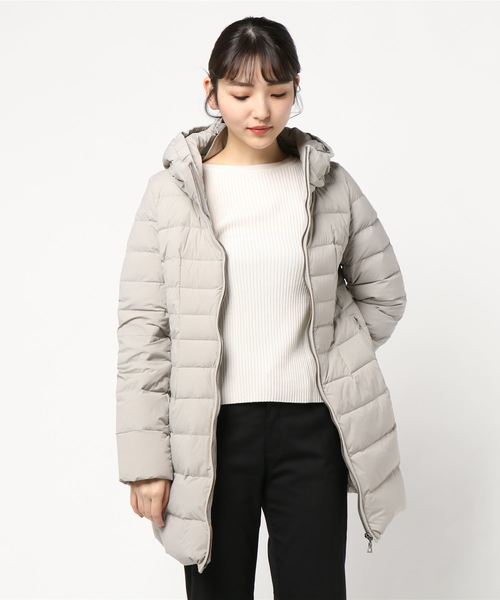 miniyu(ミニュウ)の「ストレッチダウンコート(ag)(その他アウター・レディース・レッド/ライトグレー・M/L)」の7枚目の写真