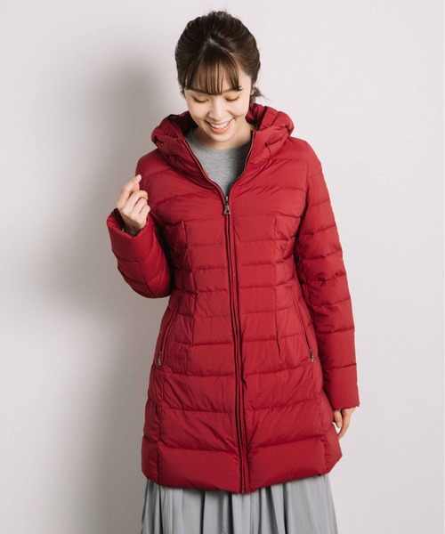 miniyu(ミニュウ)の「ストレッチダウンコート(ag)(その他アウター・レディース・レッド/ライトグレー・M/L)」の15枚目の写真