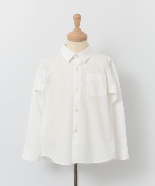 URBAN RESEARCH DOORS（アーバンリサーチドアーズ）の「レギュラーカラーシャツ(KIDS)（Tシャツ/カットソー・キッズ・オフホワイト・135/105/120）」の6枚目の写真