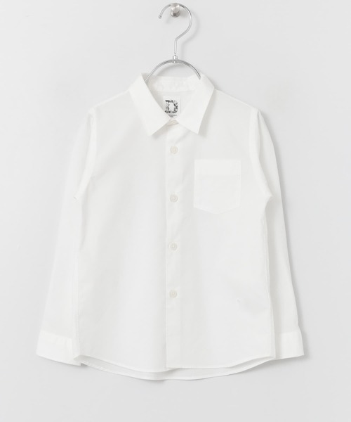 URBAN RESEARCH DOORS（アーバンリサーチドアーズ）の「レギュラーカラーシャツ(KIDS)（Tシャツ/カットソー・キッズ・オフホワイト・135/105/120）」の9枚目の写真