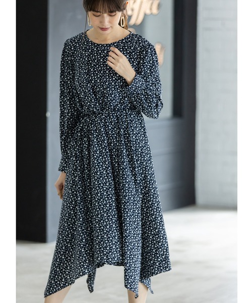 最新 花柄ワンピースで差をつけよう オフィスカジュアルのお手本コーデ集 Zozotown