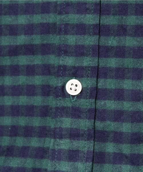 CIAOPANIC（チャオパニック）の「【Ciaopanic】ギンガムビエラチェックシャツLS（シャツ/ブラウス・メンズ・グリーン/ネイビー/レッド/ブラック/グレー・SMALL/LARGE/MEDIUM）」の14枚目の写真