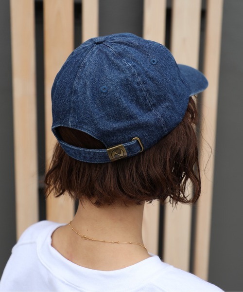 newhattan(ニューハッタン)の「【NEWHATTAN】NYC 6パネル ベースボールCAP/ニューハッタン MURS(キャップ・メンズ・ホワイト/ネイビー/ブラック/カーキ/ブルー/ワイン/ブラック系その他/キャメル・FREE)」の6枚目の写真