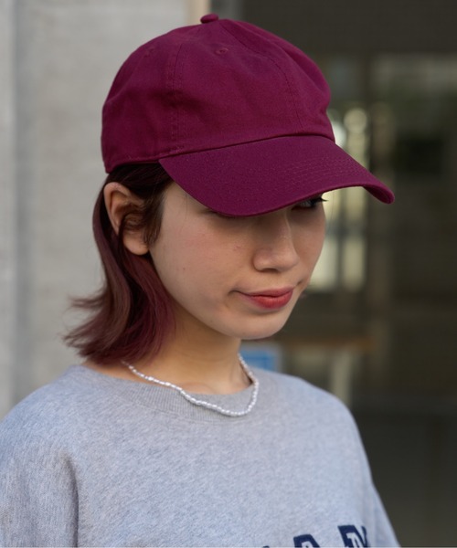 newhattan(ニューハッタン)の「【NEWHATTAN】NYC 6パネル ベースボールCAP/ニューハッタン MURS(キャップ・メンズ・ホワイト/ネイビー/ブラック/カーキ/ブルー/ワイン/ブラック系その他/キャメル・FREE)」の13枚目の写真