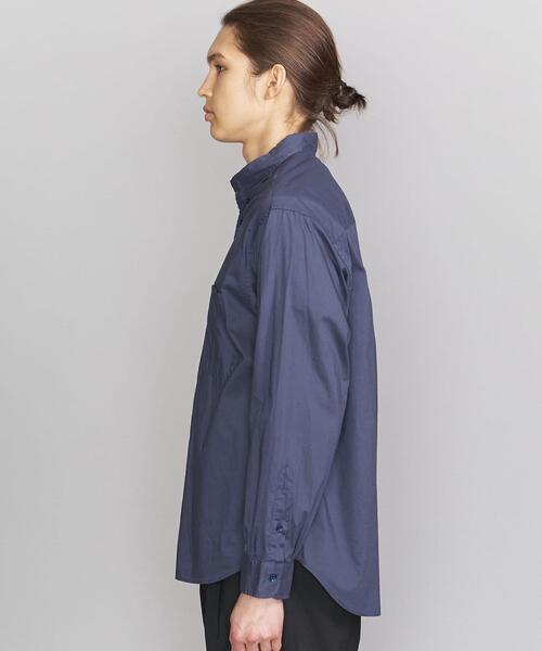 BEAUTY&YOUTH UNITED ARROWS（ビューティーアンドユースユナイテッドアローズ）の「BY ガーメントダイ ビッグフォルム シャツ（シャツ/ブラウス・メンズ・イエロー/ロイヤルブルー/ライトブルー/ライトピンク・MEDIUM/LARGE/SMALL/X-LARGE）」の8枚目の写真