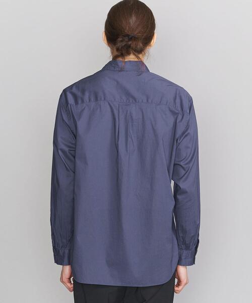 BEAUTY&YOUTH UNITED ARROWS（ビューティーアンドユースユナイテッドアローズ）の「BY ガーメントダイ ビッグフォルム シャツ（シャツ/ブラウス・メンズ・イエロー/ロイヤルブルー/ライトブルー/ライトピンク・MEDIUM/LARGE/SMALL/X-LARGE）」の7枚目の写真