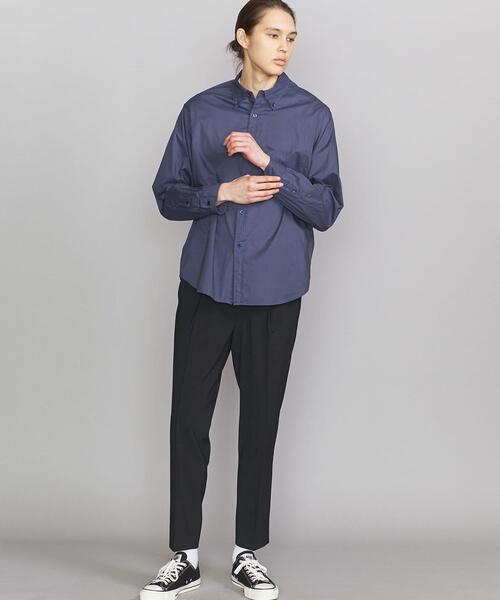 BEAUTY&YOUTH UNITED ARROWS（ビューティーアンドユースユナイテッドアローズ）の「BY ガーメントダイ ビッグフォルム シャツ（シャツ/ブラウス・メンズ・イエロー/ロイヤルブルー/ライトブルー/ライトピンク・MEDIUM/LARGE/SMALL/X-LARGE）」の17枚目の写真