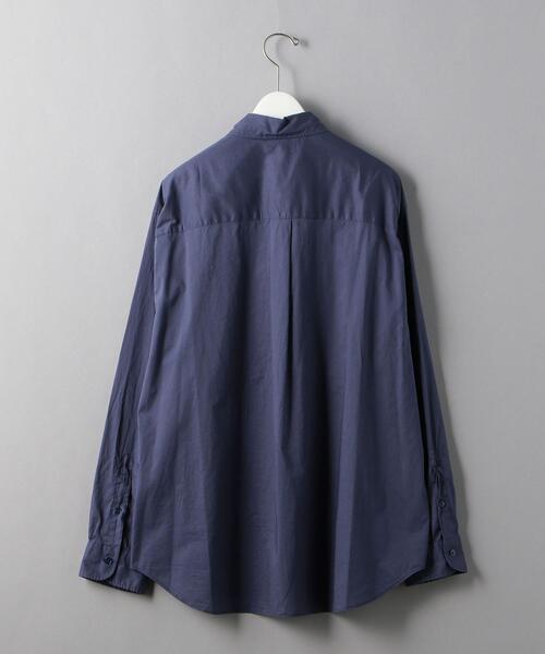 BEAUTY&YOUTH UNITED ARROWS（ビューティーアンドユースユナイテッドアローズ）の「BY ガーメントダイ ビッグフォルム シャツ（シャツ/ブラウス・メンズ・イエロー/ロイヤルブルー/ライトブルー/ライトピンク・MEDIUM/LARGE/SMALL/X-LARGE）」の21枚目の写真