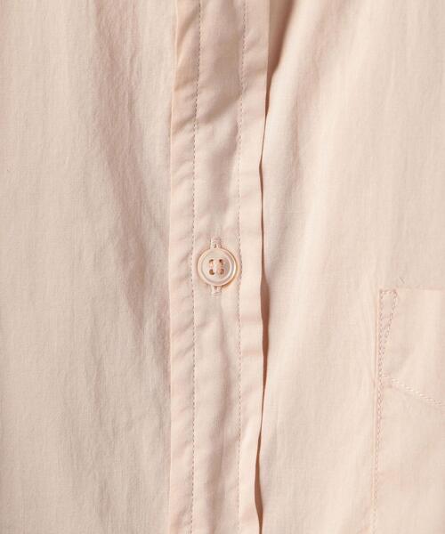 BEAUTY&YOUTH UNITED ARROWS（ビューティーアンドユースユナイテッドアローズ）の「BY ガーメントダイ ビッグフォルム シャツ（シャツ/ブラウス・メンズ・イエロー/ロイヤルブルー/ライトブルー/ライトピンク・MEDIUM/LARGE/SMALL/X-LARGE）」の11枚目の写真