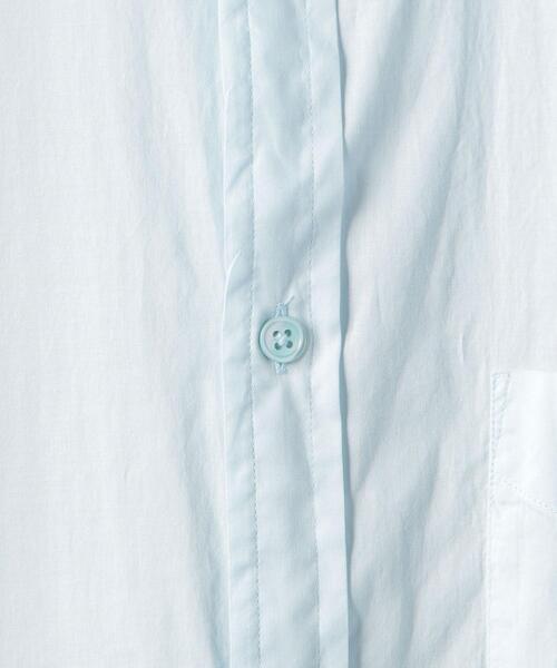 BEAUTY&YOUTH UNITED ARROWS（ビューティーアンドユースユナイテッドアローズ）の「BY ガーメントダイ ビッグフォルム シャツ（シャツ/ブラウス・メンズ・イエロー/ロイヤルブルー/ライトブルー/ライトピンク・MEDIUM/LARGE/SMALL/X-LARGE）」の15枚目の写真