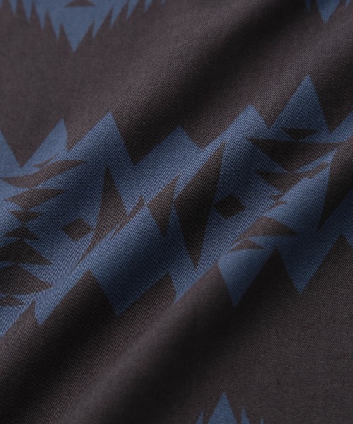 WILD LIFE TAILOR Adam et Rope'(ワイルドテーラーアダムエロペ )の「〈セットアップ対応商品〉【Wild Life Tailor×PENDLETON】アロハシャツ(シャツ/ブラウス・メンズ・ネイビー/ブラック・M/L)」の10枚目の写真