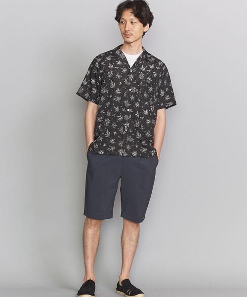 BEAUTY&YOUTH UNITED ARROWS(ビューティーアンドユースユナイテッドアローズ)の「BY ダークフラワー リラックスレギュラー シャツ(シャツ/ブラウス・メンズ・ネイビー/ブラック・X-LARGE/LARGE/MEDIUM/SMALL)」の3枚目の写真