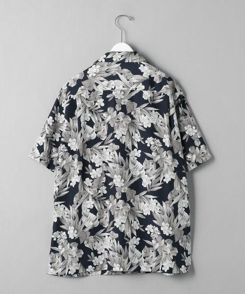 BEAUTY&YOUTH UNITED ARROWS(ビューティーアンドユースユナイテッドアローズ)の「BY ダークフラワー リラックスレギュラー シャツ(シャツ/ブラウス・メンズ・ネイビー/ブラック・X-LARGE/LARGE/MEDIUM/SMALL)」の5枚目の写真