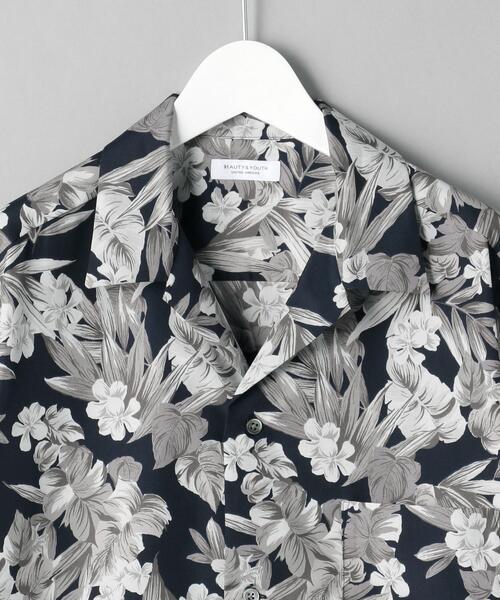 BEAUTY&YOUTH UNITED ARROWS(ビューティーアンドユースユナイテッドアローズ)の「BY ダークフラワー リラックスレギュラー シャツ(シャツ/ブラウス・メンズ・ネイビー/ブラック・X-LARGE/LARGE/MEDIUM/SMALL)」の14枚目の写真